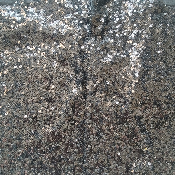 Black Denim skirt with black sequins - Picture 8 of 8